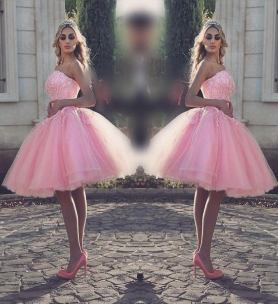 gorgeous pink strapless short prom dresses lace up appliques beads evening gowns tulle knee length homecoming party dress formal w5485077, Black
gorgeous pink strapless short prom dresses lace up appliques beads evening gowns tulle knee length homecoming party dress formal w5485077, Black