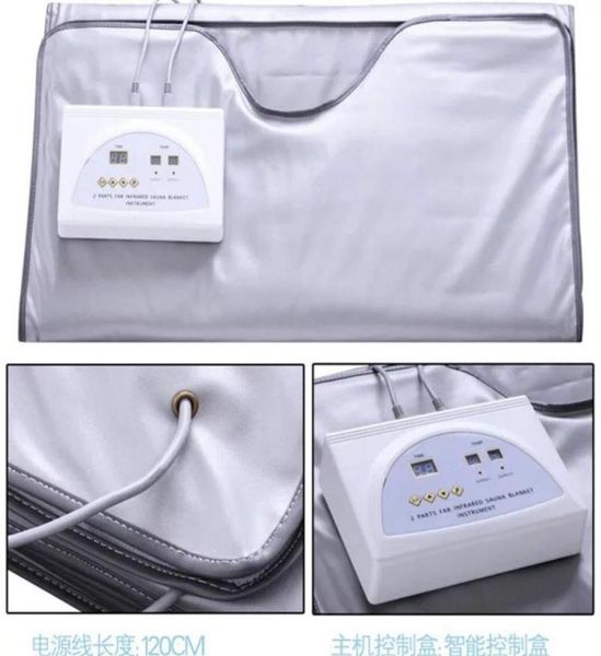 new model 2 zone fir sauna far infrared body slimming sauna blanket heating therapy slim bag spa body detox machine7254246
new model 2 zone fir sauna far infrared body slimming sauna blanket heating therapy slim bag spa body detox machine7254246