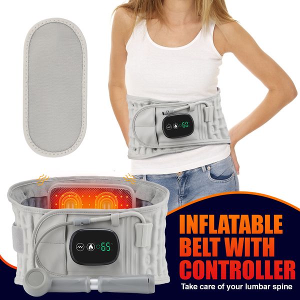 back massager pain relief waist massage inflatable lumbar traction therapy pad electric spine corrector heated menstrual belt 230629
back massager pain relief waist massage inflatable lumbar traction therapy pad electric spine corrector heated menstrual belt 230629