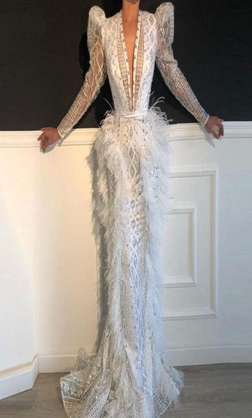 luxury feather prom dresses glitter crystal custom made v neck long slevees tulle evening dress sweep train party wear mermai7599519, Black;red
luxury feather prom dresses glitter crystal custom made v neck long slevees tulle evening dress sweep train party wear mermai7599519, Black;red