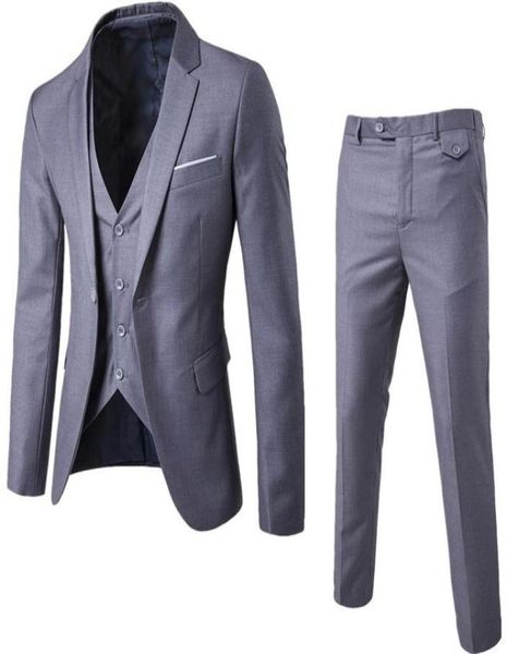 new male three pieces mens suits slim fit single breasted men wedding suits custom made wedding tuxedo suit sets vestpantsblaze2253790, Black;gray
new male three pieces mens suits slim fit single breasted men wedding suits custom made wedding tuxedo suit sets vestpantsblaze2253790, Black;gray