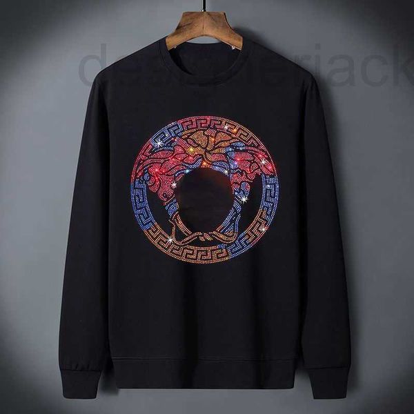 men's hoodies & sweatshirts designer sweatshirt hoodie chest iron drill round neck medusa casual shirt men's and women's loos, Black
men's hoodies & sweatshirts designer sweatshirt hoodie chest iron drill round neck medusa casual shirt men's and women's loos, Black