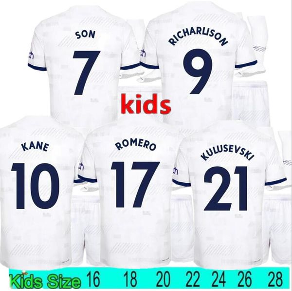 2023 football kit tracksuits kane son hojbjerg kulusevski soccer sets 23/24 richarlison lucas dele romero bryan spence spurs kids footbal ki, Black;yellow
2023 football kit tracksuits kane son hojbjerg kulusevski soccer sets 23/24 richarlison lucas dele romero bryan spence spurs kids footbal ki, Black;yellow