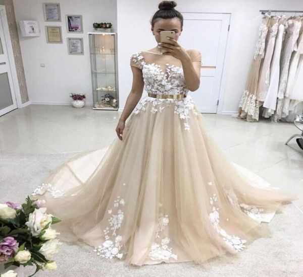 gorgeous champagne tulle appliques evening dresses sheer neck cap sleeves metal belt ball gown prom dresses formal evening dresses6621303, Black;red
gorgeous champagne tulle appliques evening dresses sheer neck cap sleeves metal belt ball gown prom dresses formal evening dresses6621303, Black;red