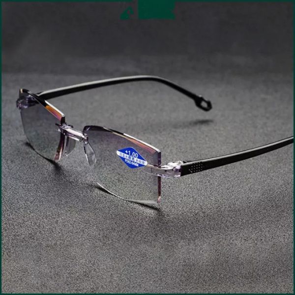 sunglasses fg men rimless reading glasses bifocal distant and near magnifying eyeglasses for man 100 to 400 230629, White;black
sunglasses fg men rimless reading glasses bifocal distant and near magnifying eyeglasses for man 100 to 400 230629, White;black