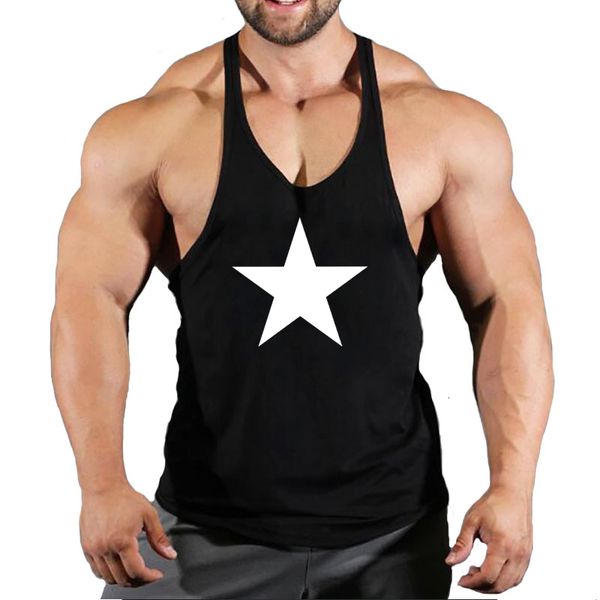 men' tank fashion men muscle sleeveless slim tee shirt tank bodybuilding fitness vest stylish mens gym tank sportswear 230630, White;black
men' tank fashion men muscle sleeveless slim tee shirt tank bodybuilding fitness vest stylish mens gym tank sportswear 230630, White;black