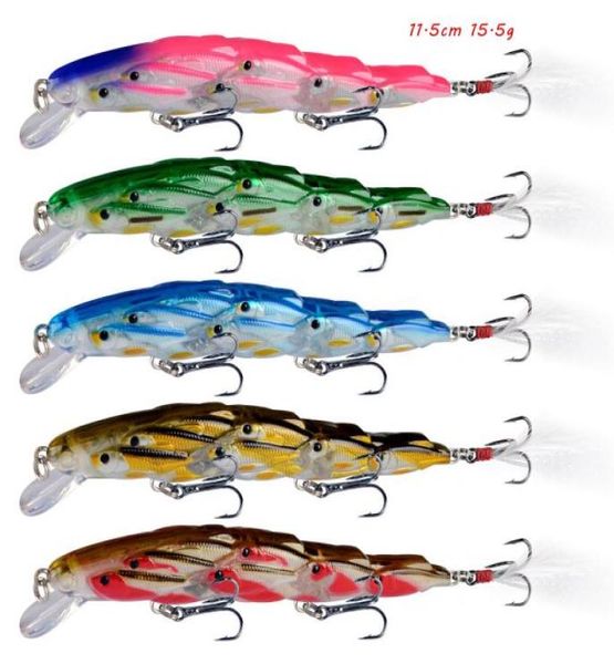 115cm 155g minnow hook hard baits lures 6 treble hooks 5 colors mixed plastic fishing gear 5 pieces lot b21607157
115cm 155g minnow hook hard baits lures 6 treble hooks 5 colors mixed plastic fishing gear 5 pieces lot b21607157