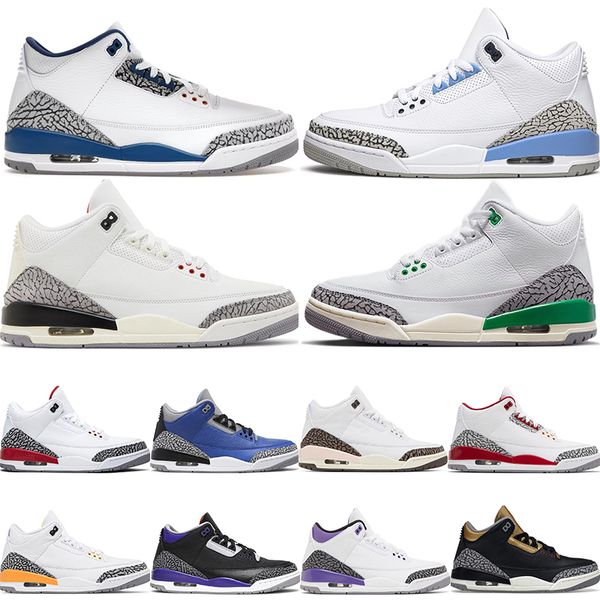 3s men basketball shoes outdoor 3 jumpmans dark iris lucky green neapolitan black white cement unc cardinal red mens sports sneakers
3s men basketball shoes outdoor 3 jumpmans dark iris lucky green neapolitan black white cement unc cardinal red mens sports sneakers