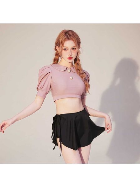 women's swimwear korean version split bikini swimsuit female belly covering and thin gathering ins-style swimsuit, White;black
women's swimwear korean version split bikini swimsuit female belly covering and thin gathering ins-style swimsuit, White;black