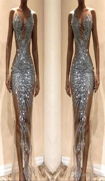 gorgeous silver mermaid prom dresses 2022 see through sequins bodice split long women occasion evening gowns custom made4773413, Black
gorgeous silver mermaid prom dresses 2022 see through sequins bodice split long women occasion evening gowns custom made4773413, Black