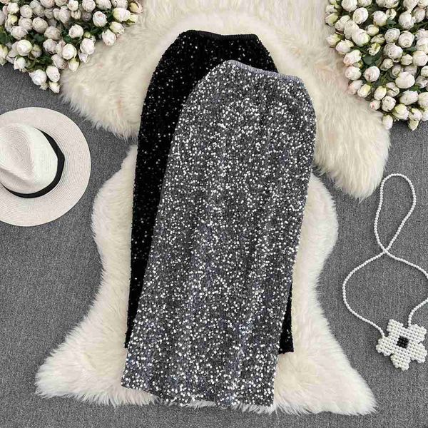 korean fashion midi skirt woman high waist side slit sequined party pencil skirts female casual mid length jupe dropshipping l230621, Black
korean fashion midi skirt woman high waist side slit sequined party pencil skirts female casual mid length jupe dropshipping l230621, Black
