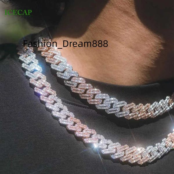luxury 925 sterling silver 2 tone baguette cut d vvs moissanite diamond cuban chain hip hop necklace for men women
luxury 925 sterling silver 2 tone baguette cut d vvs moissanite diamond cuban chain hip hop necklace for men women