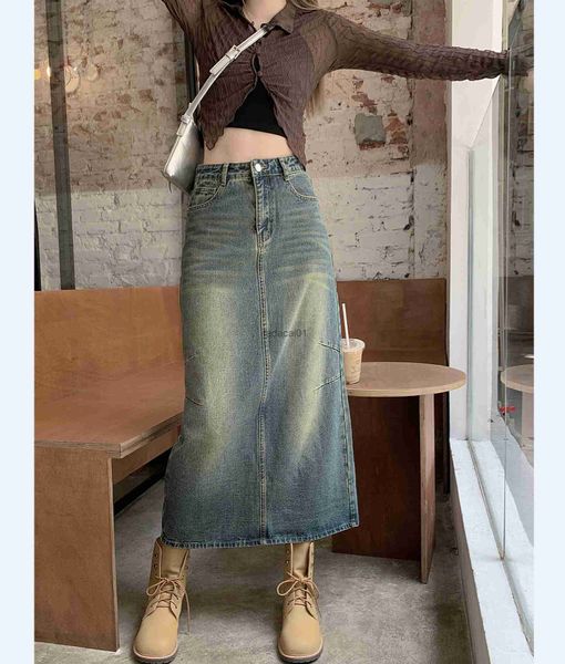 y2k denim skirts for women korean fashion high waist mid length retro blue split hip skirt street party women clothing l230621, Black
y2k denim skirts for women korean fashion high waist mid length retro blue split hip skirt street party women clothing l230621, Black
