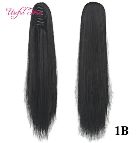 ponytail claw clip hair extension synthetic hair extensions pony tail 24039039 straight synthetic clip in hair extension cla2440786, Black
ponytail claw clip hair extension synthetic hair extensions pony tail 24039039 straight synthetic clip in hair extension cla2440786, Black