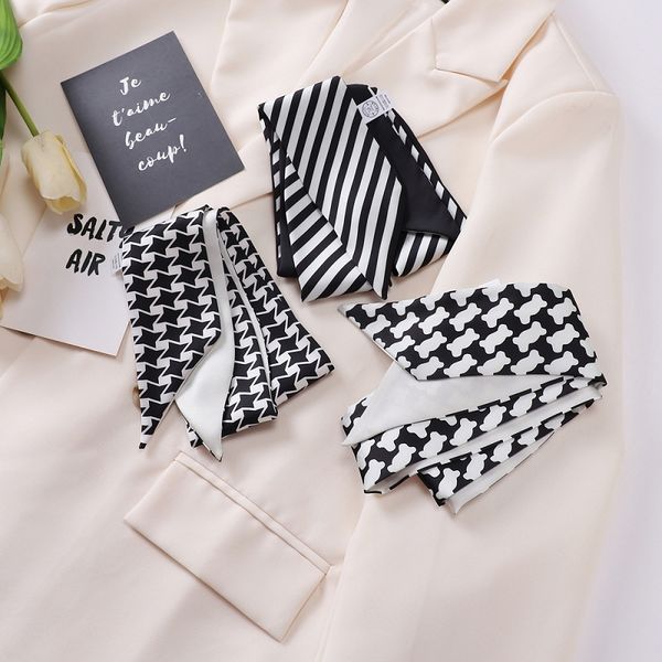 fashion blogger designer jewelrygift imitation silk ribbon high-end scarves printed small scarves bandanas durag wholesale dj40, Blue;gray
fashion blogger designer jewelrygift imitation silk ribbon high-end scarves printed small scarves bandanas durag wholesale dj40, Blue;gray