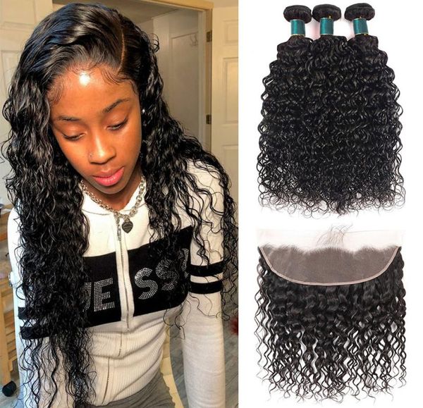 brazilian water wave bundles with frontal peruvian malaysian remy human hair weave 3 bundles with 134 lace frontal we3497235, Black
brazilian water wave bundles with frontal peruvian malaysian remy human hair weave 3 bundles with 134 lace frontal we3497235, Black