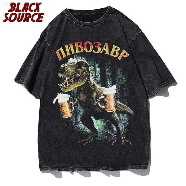 men's t-shirts men's t-shirt with pivosaurus print casual tshirt tee l230630, White;black
men's t-shirts men's t-shirt with pivosaurus print casual tshirt tee l230630, White;black