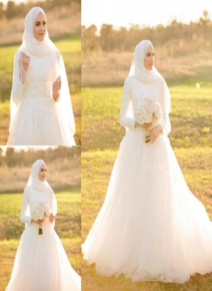 2019 arabic muslim wedding dresses a line bridal gowns lace applique long sleeves tulle wedding gowns9066377, White
2019 arabic muslim wedding dresses a line bridal gowns lace applique long sleeves tulle wedding gowns9066377, White