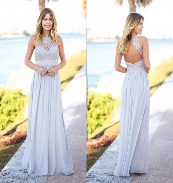 silver country rustic 2020 bridesmaid dresses sleeveless open back floor length chiffon maids of honor gowns wedding guest w8445151, White;pink
silver country rustic 2020 bridesmaid dresses sleeveless open back floor length chiffon maids of honor gowns wedding guest w8445151, White;pink