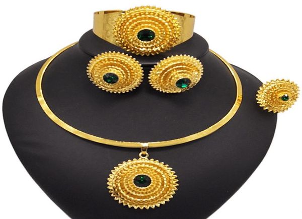 yulaili african 24k gold plated wedding jewelry sets classic charms choker earrings ring bracelet accessories ethiopia jewellery5075846, Black
yulaili african 24k gold plated wedding jewelry sets classic charms choker earrings ring bracelet accessories ethiopia jewellery5075846, Black