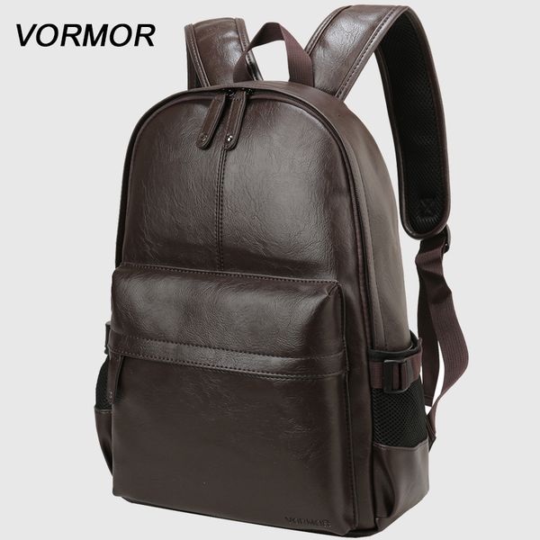 school bags vormor brand waterproof 14 inch lapbackpack men leather backpacks for teenager men casual daypacks mochila male 230629
school bags vormor brand waterproof 14 inch lapbackpack men leather backpacks for teenager men casual daypacks mochila male 230629