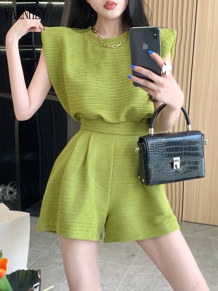 women's tracksuits yaenhey two piece set women loose sleeveless t shirts solid high waist wide leg shorts korean fashion female suits, Gray
women's tracksuits yaenhey two piece set women loose sleeveless t shirts solid high waist wide leg shorts korean fashion female suits, Gray