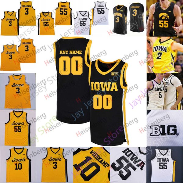 custom 2021 iowa hawkeyes basketball jersey ncaa college luka garza joe wieskamp cj fredrick bohannon connor mccaffery ahron ulis, Black
custom 2021 iowa hawkeyes basketball jersey ncaa college luka garza joe wieskamp cj fredrick bohannon connor mccaffery ahron ulis, Black