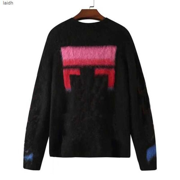 designers sweater mens womens arrow color gradient cardigan lover senior classic multicolor round neck autumn winter keep warm xwch, Black
designers sweater mens womens arrow color gradient cardigan lover senior classic multicolor round neck autumn winter keep warm xwch, Black