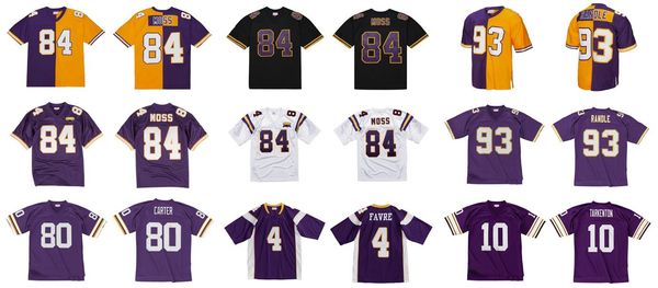 stitched football jersey 84 randy moss 7 randall cunningham 93 john randle 4 brett favre 80 cris carter 10 fran tarkenton mitchell & ness re, Black;red
stitched football jersey 84 randy moss 7 randall cunningham 93 john randle 4 brett favre 80 cris carter 10 fran tarkenton mitchell & ness re, Black;red