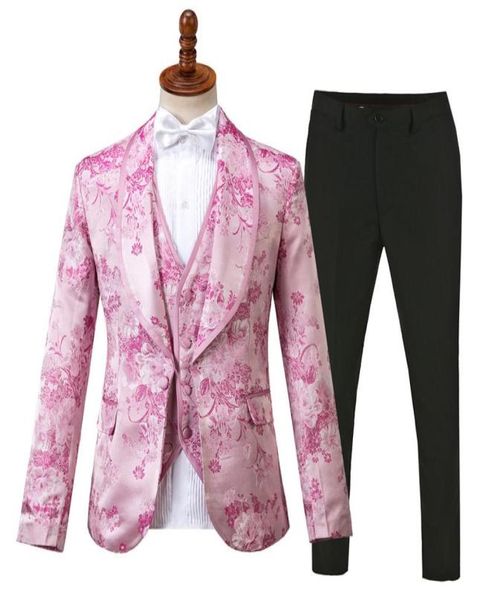 gwenhwyfar new fashion men wedding groom tuxedos suit pink floral printed man suits costume homme blazervesttrousers4853915, Black;gray
gwenhwyfar new fashion men wedding groom tuxedos suit pink floral printed man suits costume homme blazervesttrousers4853915, Black;gray