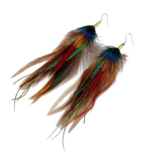 handmade natural long feather dangle drop earrings 925 silver vintage boho multicolor pheasant women winter party boho stylewoman 2514101
handmade natural long feather dangle drop earrings 925 silver vintage boho multicolor pheasant women winter party boho stylewoman 2514101