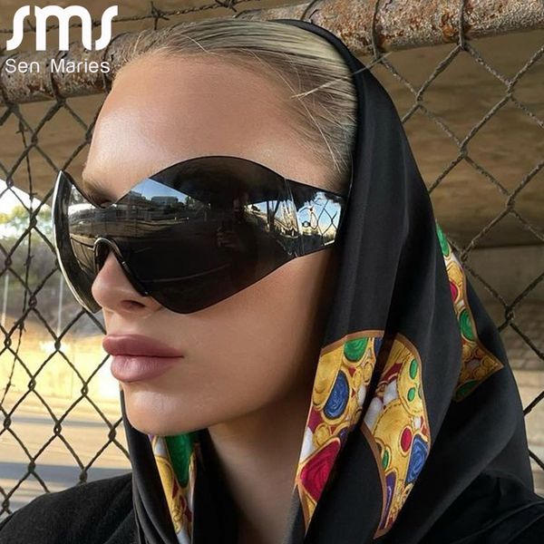 sunglasses frames steampunk oversized for women trends punk y2k sun glasses goggle men 2000 s brand designer eyewear de sol 230629, Silver
sunglasses frames steampunk oversized for women trends punk y2k sun glasses goggle men 2000 s brand designer eyewear de sol 230629, Silver