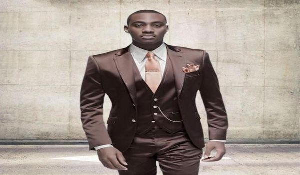 excellent chocolate groom tuxedos notch lapel slim fit man wedding 3 piece suit men business dinner prom blazerjacketpantstiev3503831, Black;gray
excellent chocolate groom tuxedos notch lapel slim fit man wedding 3 piece suit men business dinner prom blazerjacketpantstiev3503831, Black;gray