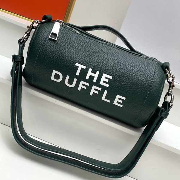 the duffle tote bag barrel shaped shoulder bags women handbags purse grain genuine leather fashion letter zipper closure crossbody bags adju
the duffle tote bag barrel shaped shoulder bags women handbags purse grain genuine leather fashion letter zipper closure crossbody bags adju