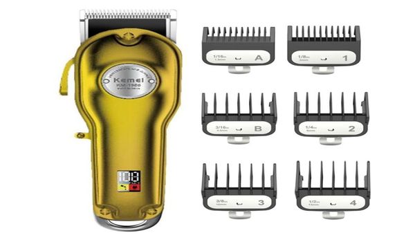 kemei professional clipper allmetal rechargeable hair trimmer for barber men electric beard shaver hair cutting machine3468750
kemei professional clipper allmetal rechargeable hair trimmer for barber men electric beard shaver hair cutting machine3468750