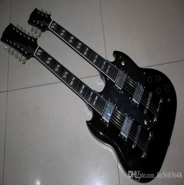whole new arrival cibson double necks 1275 model electric guitar in black 1110186317799
whole new arrival cibson double necks 1275 model electric guitar in black 1110186317799