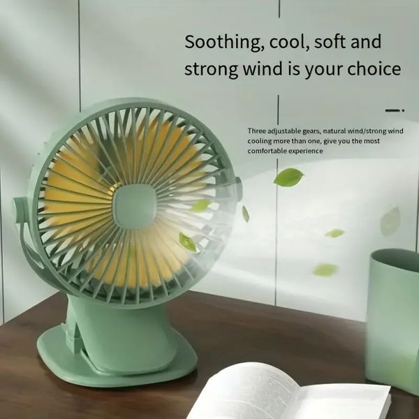 Image of 1pc Fan Portable Fan For Bedroom Fan Neck Fans Cooling Fans For Bedroom Large Fans Hand Held Fan Wi