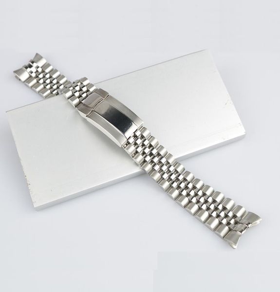 carlywet 20mm silver 316l solid curved end screw links watch band strap bracelet jubilee with oyster clasp for master2866647, Black;brown
carlywet 20mm silver 316l solid curved end screw links watch band strap bracelet jubilee with oyster clasp for master2866647, Black;brown