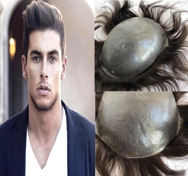 full pu mens toupee thin skin poly toupee for men replacement system none lace hairpiece 8x10 brown straight human hair men wigs2911728, Black
full pu mens toupee thin skin poly toupee for men replacement system none lace hairpiece 8x10 brown straight human hair men wigs2911728, Black