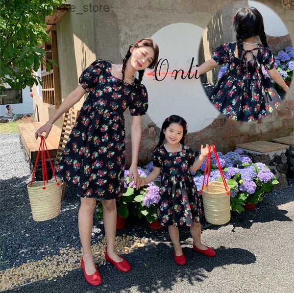 mam daughter dress for mother and baby women's clothing kids girls clothes parent-child matching summer floral pattern dresses l230522, Blue
mam daughter dress for mother and baby women's clothing kids girls clothes parent-child matching summer floral pattern dresses l230522, Blue