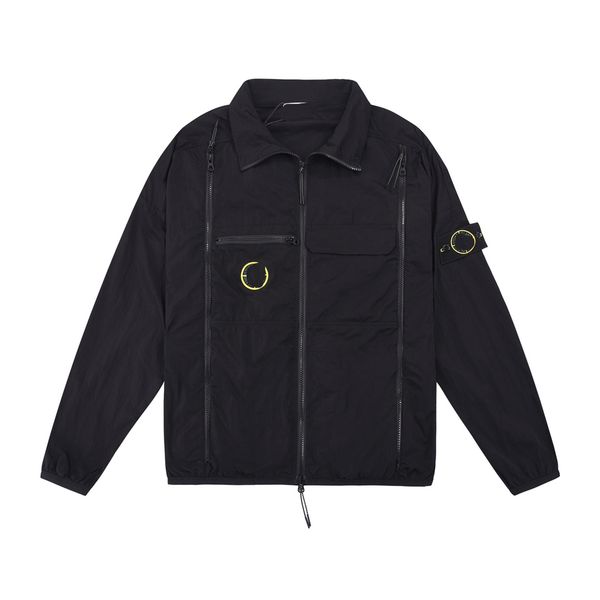outerwear designer badges zipper shirt jacket loose style spring autumn mens oxford breathable portable high street stones island clothing j, Black;brown
outerwear designer badges zipper shirt jacket loose style spring autumn mens oxford breathable portable high street stones island clothing j, Black;brown