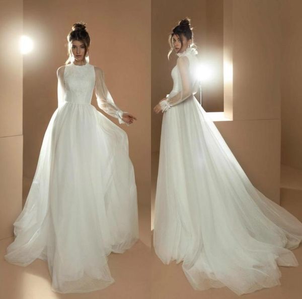 beach a line wedding dresses 2020 high neck lace appliques romantic bridal gowns long sleeve bohemian wedding vestido de noiva7175934, White
beach a line wedding dresses 2020 high neck lace appliques romantic bridal gowns long sleeve bohemian wedding vestido de noiva7175934, White