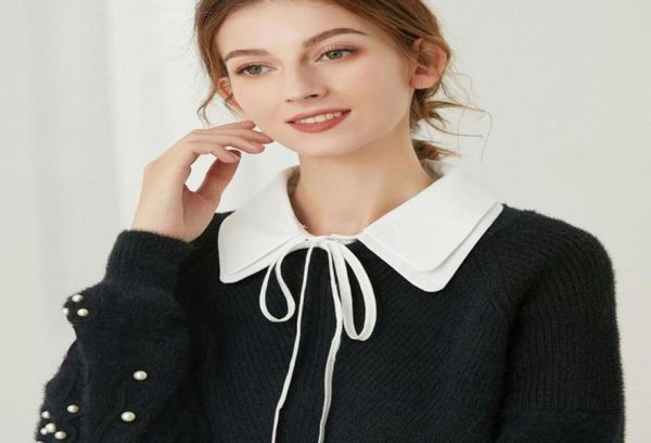bow ties fashion white lapel fake collar blouse female shirt detachable false clothes accessories7868015, Black;gray
bow ties fashion white lapel fake collar blouse female shirt detachable false clothes accessories7868015, Black;gray