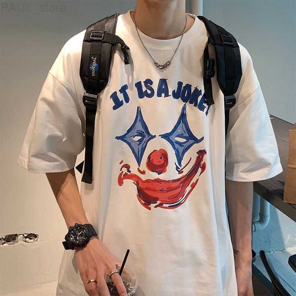 men's t-shirts funny joker mens t-shirt vintage y2k streetwear summer high street print t-shirt loose short sleeve vibe fashion oversiz, White;black
men's t-shirts funny joker mens t-shirt vintage y2k streetwear summer high street print t-shirt loose short sleeve vibe fashion oversiz, White;black