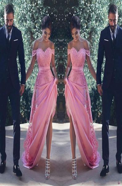 off the shoulder bridesmaid dresses long with lace appliques sash a line wedding guest dress maid of honor cocktail gow2192681, White;pink
off the shoulder bridesmaid dresses long with lace appliques sash a line wedding guest dress maid of honor cocktail gow2192681, White;pink