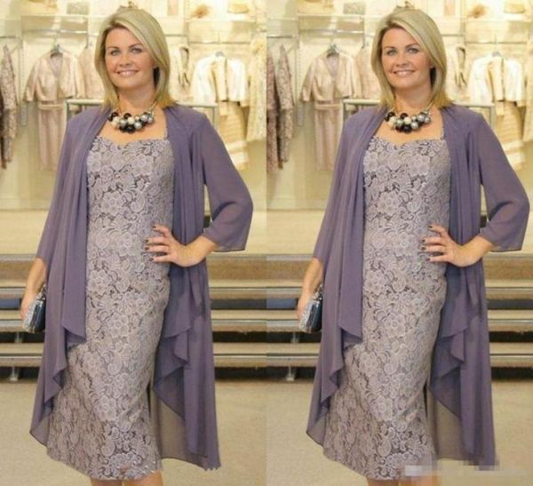 elegant tea length short sheath lace mother of the bride dresses with chiffon jacket long sleeves evening dress custom made mother8690768, Black;red
elegant tea length short sheath lace mother of the bride dresses with chiffon jacket long sleeves evening dress custom made mother8690768, Black;red