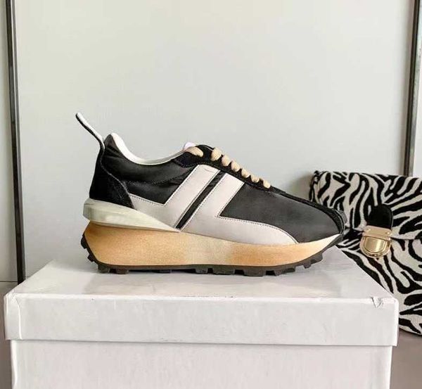 vintage bumpr effect lanvines trainers curb running shoes women's low sneakers platform runner catwalk thick wedge bottom sport casual, Black
vintage bumpr effect lanvines trainers curb running shoes women's low sneakers platform runner catwalk thick wedge bottom sport casual, Black