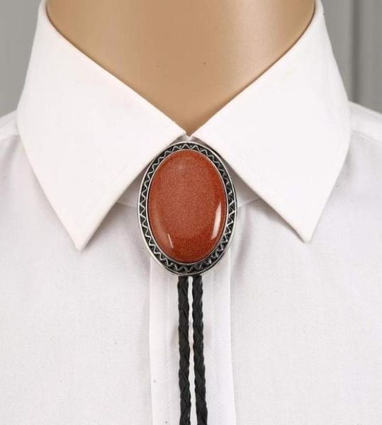 bow ties gold sand stone bolo tie for man cowboy western cowgirl leather rope zinc alloy necktie oval shape wave side8941622, Black;gray
bow ties gold sand stone bolo tie for man cowboy western cowgirl leather rope zinc alloy necktie oval shape wave side8941622, Black;gray