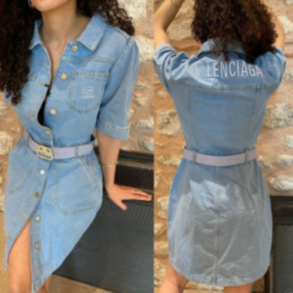 denim dress women 2023 summer autumn vintage a-line lapel single breasted short sleeve female letter skirt, Black;gray
denim dress women 2023 summer autumn vintage a-line lapel single breasted short sleeve female letter skirt, Black;gray
