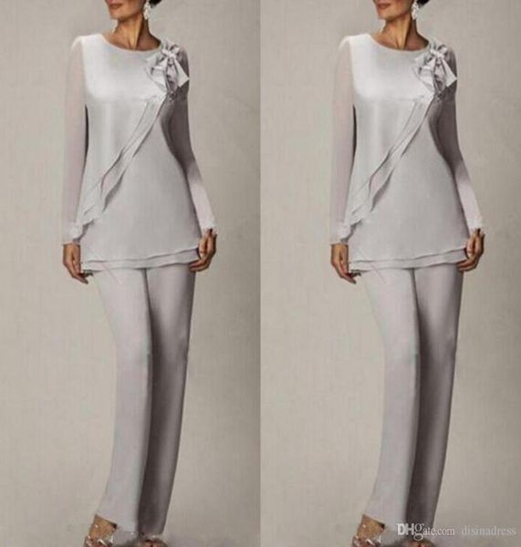 silver chiffon summer mother of the bride pant suits two pieces long sleeves plus size wedding mothers guest dress custom made1679984, Black;red
silver chiffon summer mother of the bride pant suits two pieces long sleeves plus size wedding mothers guest dress custom made1679984, Black;red